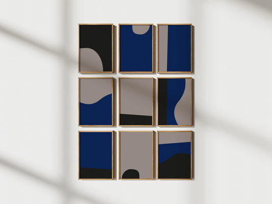 Tiles Black & Blue