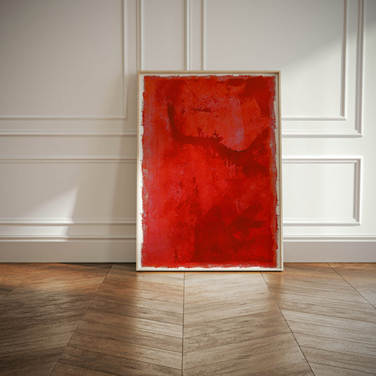 Å Studio x MMB | Abstract Red (Printed Canvas Version)